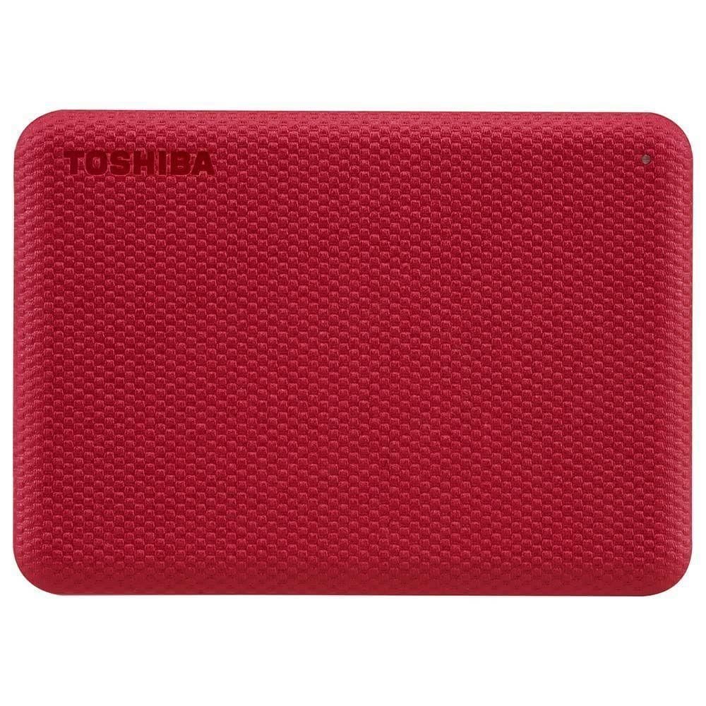 Hd Externo Toshiba 4tb Canvio Advance 2.5" Hdtca40xr3ca - Vermelho