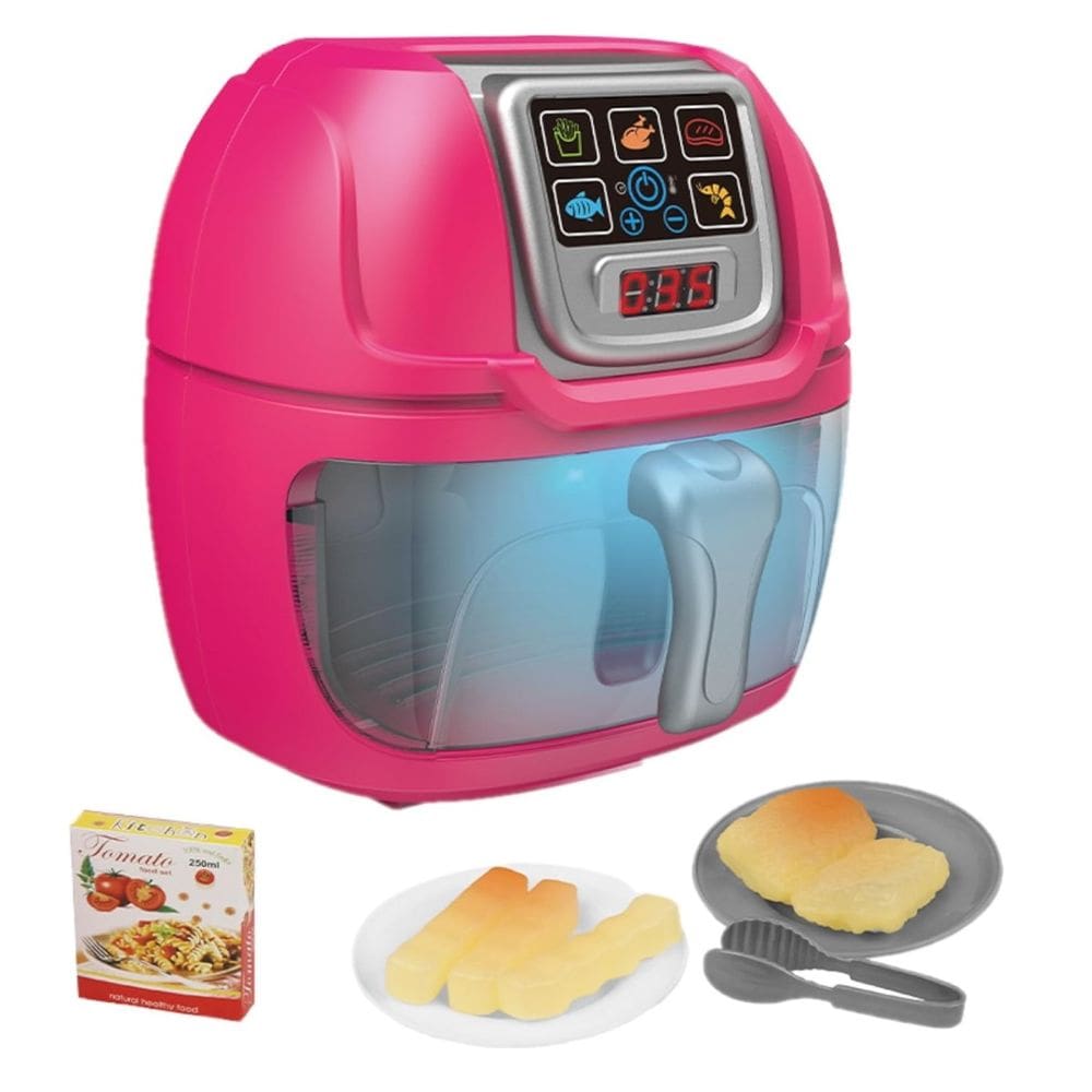 Fritadeira Air Fryer Brinquedo Infantil Luz E Som Dm Toys