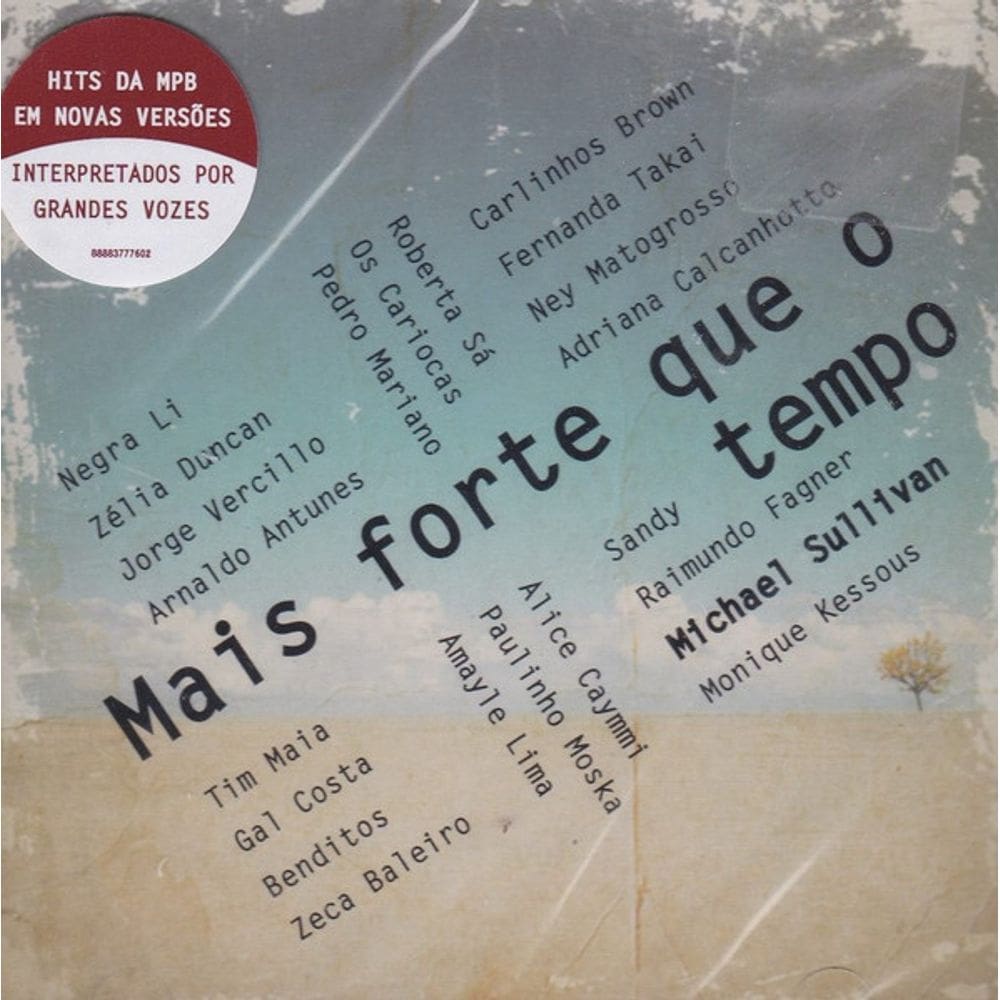 Cd Mais Forte Que O Tempo - Hits Da Mpb (Negra Li / Sandy