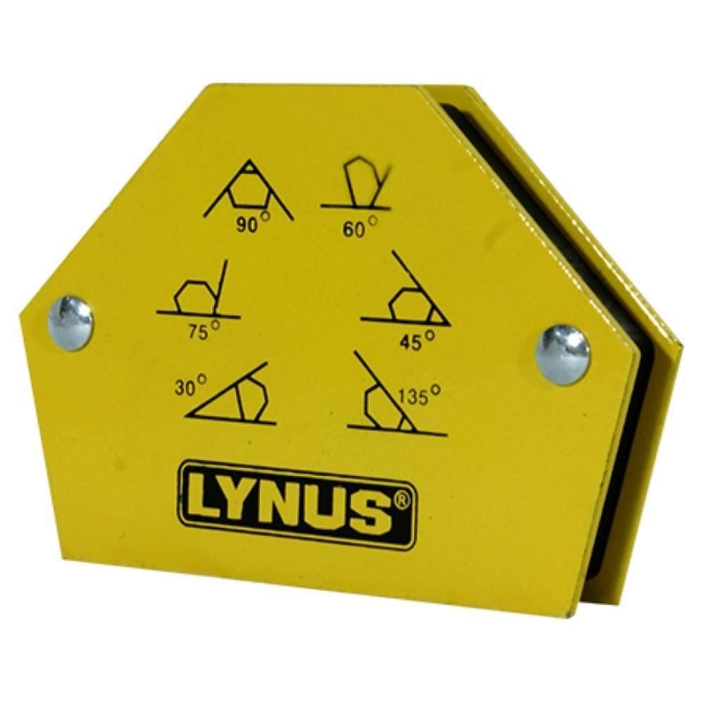 Esquadro Magnético Forte Capacidade 12 Kg Multi-ângulos Para Soldador Eml-12a Lynus