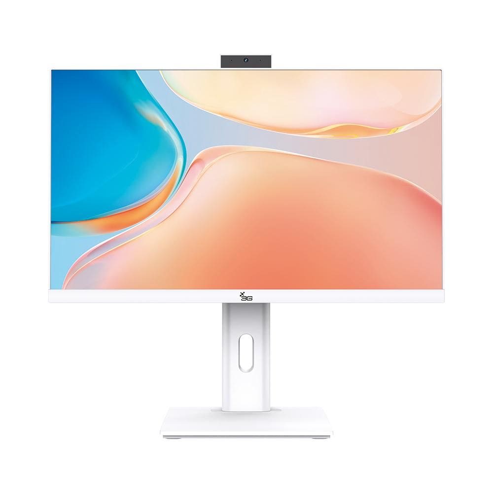 Computador All In One 24", Intel Core I5 6400 6ª Geração, 8Gb, Ssd 512Gb, Webcam, Wifi, Bluetooth, Windows 10, Branco - 3Green Unique AI3G-014