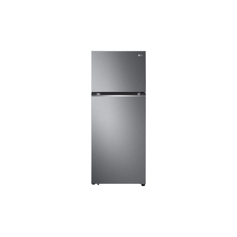 Geladeira LG Frost Free Inverter 395L Duplex Cor Platinum Inox (GN-B392PQD) - 220V