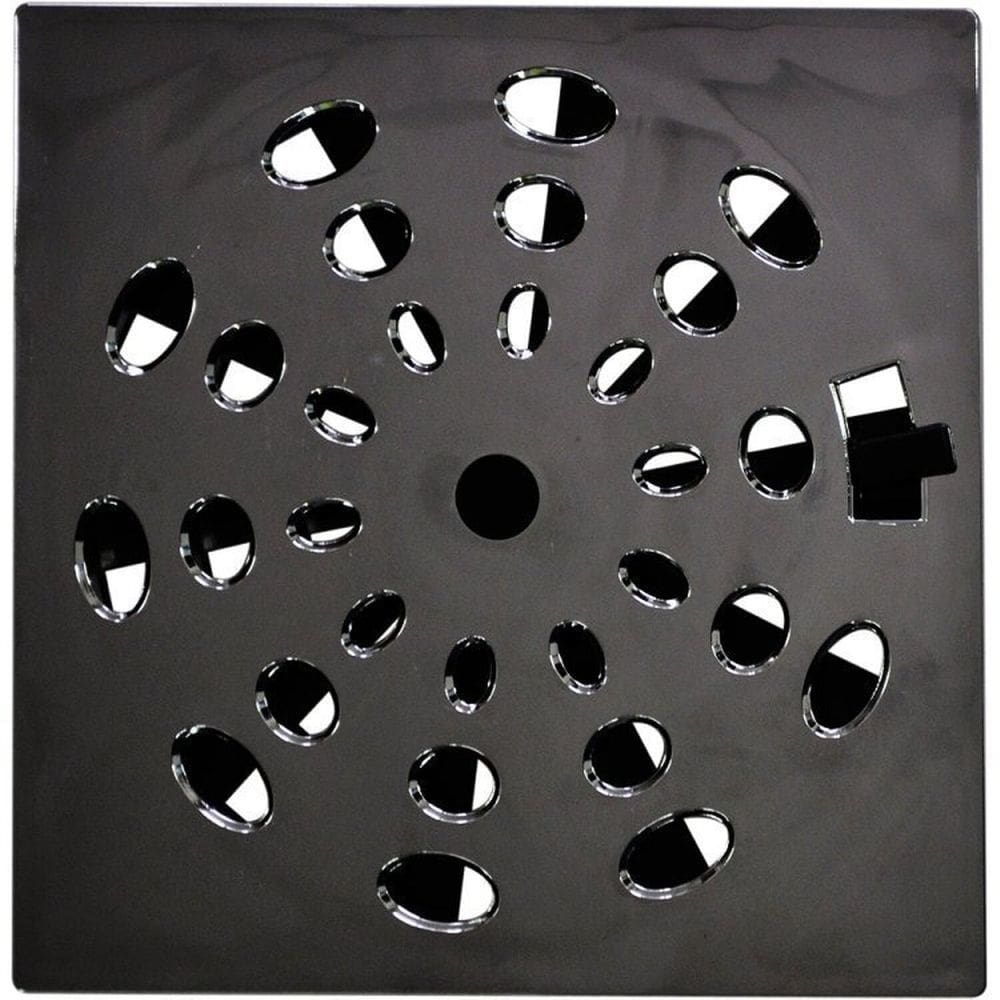 Kit 7 Grelha Quadrada 15x15cm com Anti-Inseto em ABS Astra Cromado