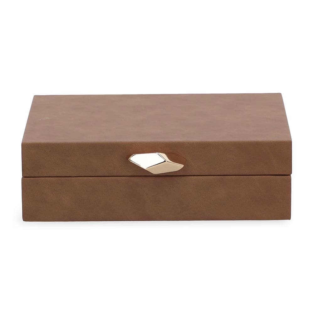 Caixa Decorativa em Mdf com Revestimento em Pu 24cm 19340 Mart