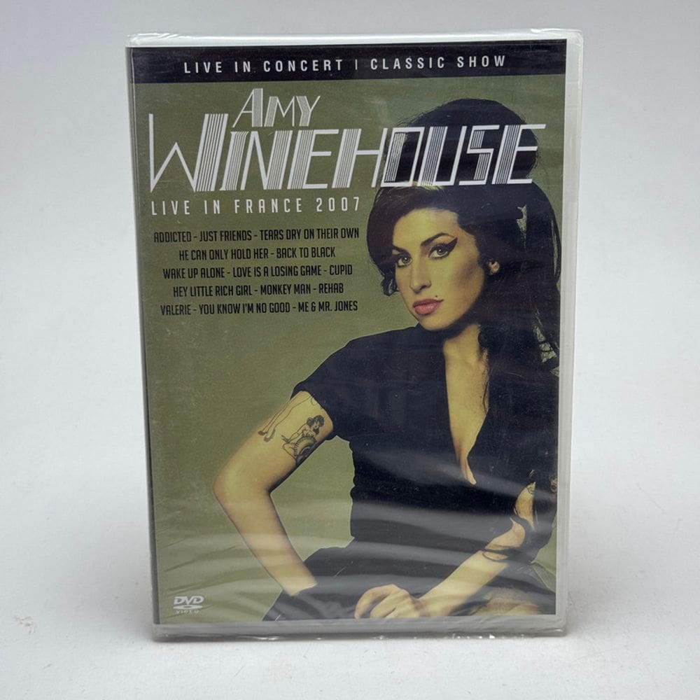 Dvd Amy Winehouse - Live In France 2007