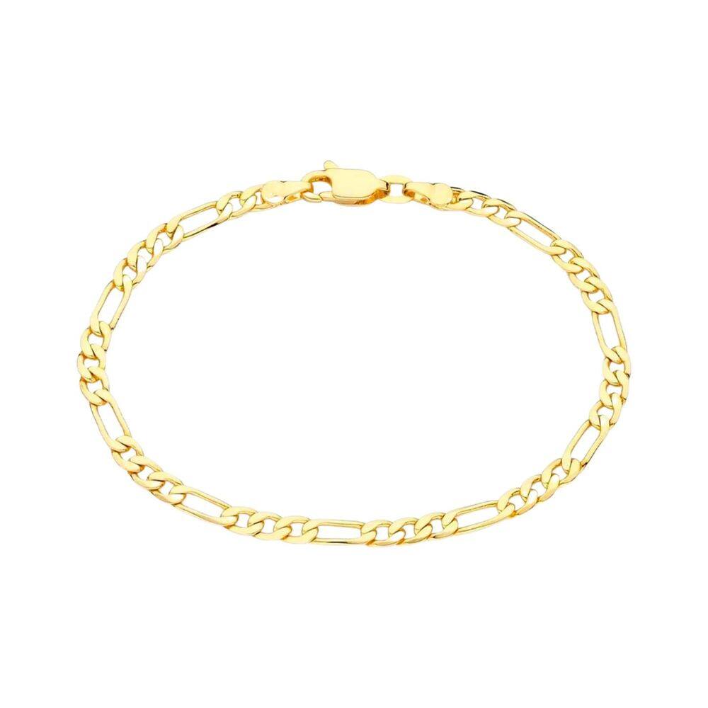 Pulseira Banhado Ouro 18k 3X1 19CM - 2MM