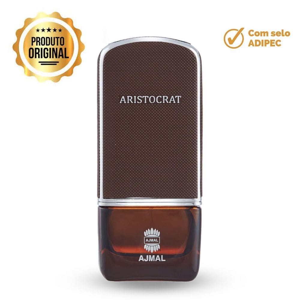 Perfume Ajmal Aristocrat Eau De Parfumm Marrom Masculino 75ml