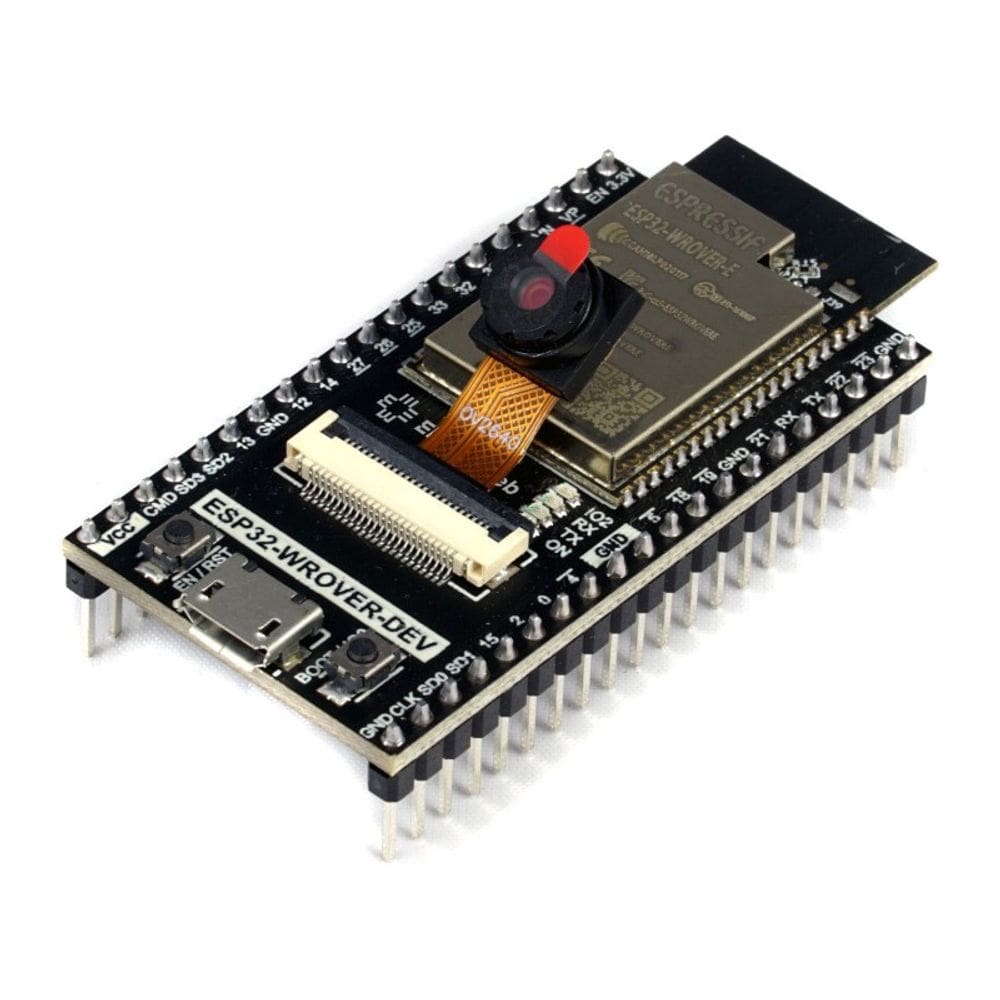 Modulo Esp32 Wrover-Dev Com Camera Ov2640 - 40 Pinos