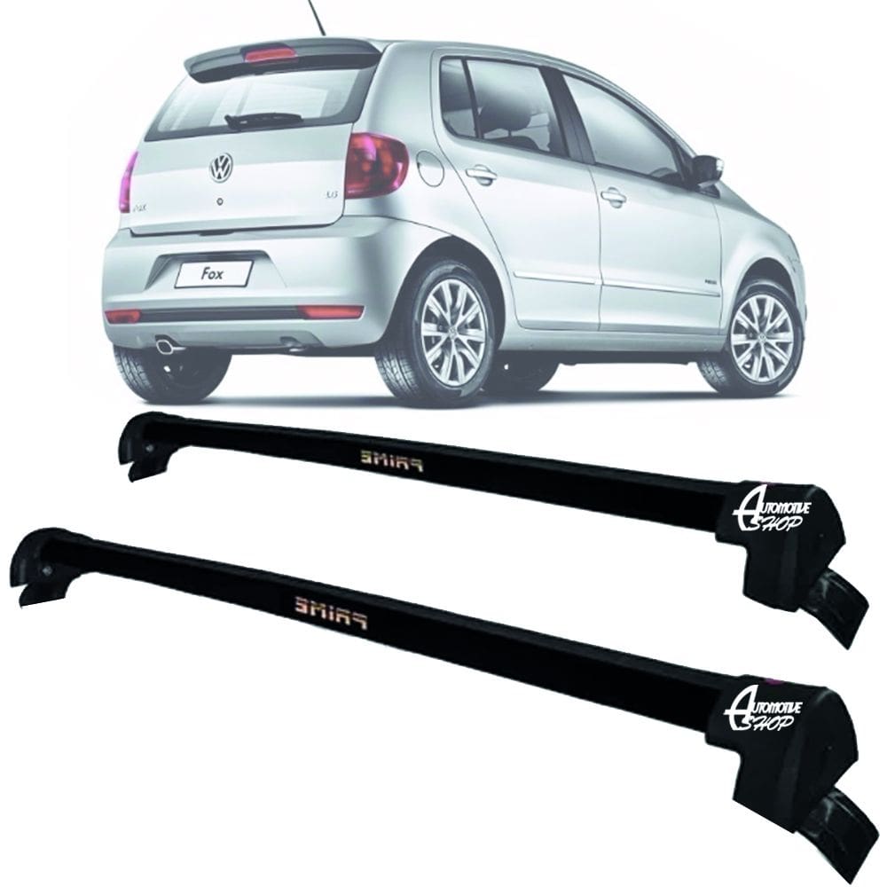 Rack Teto Aluminio Prime Ford VW Fox 2003 até 2024 PTO PR136