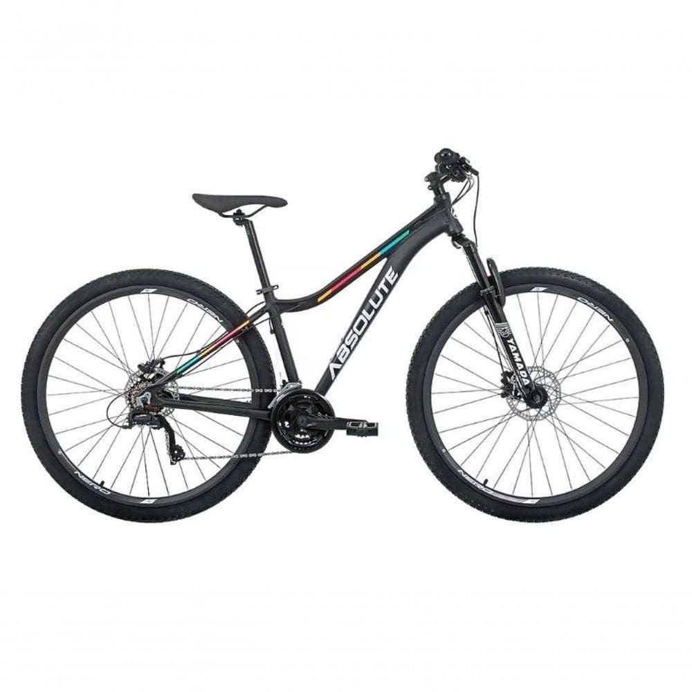 Bicicleta Aro 29 Absolute Mia 3 Feminina 27v Garfo Com Trava Preto 16.6