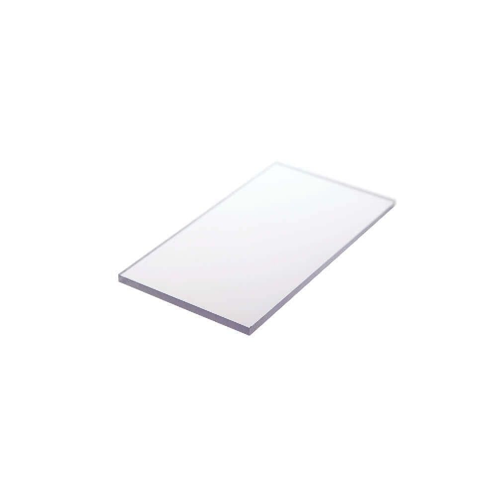 Chapa De Policarbonato Compacto Cristal 4mm 2,00m X 6,00m