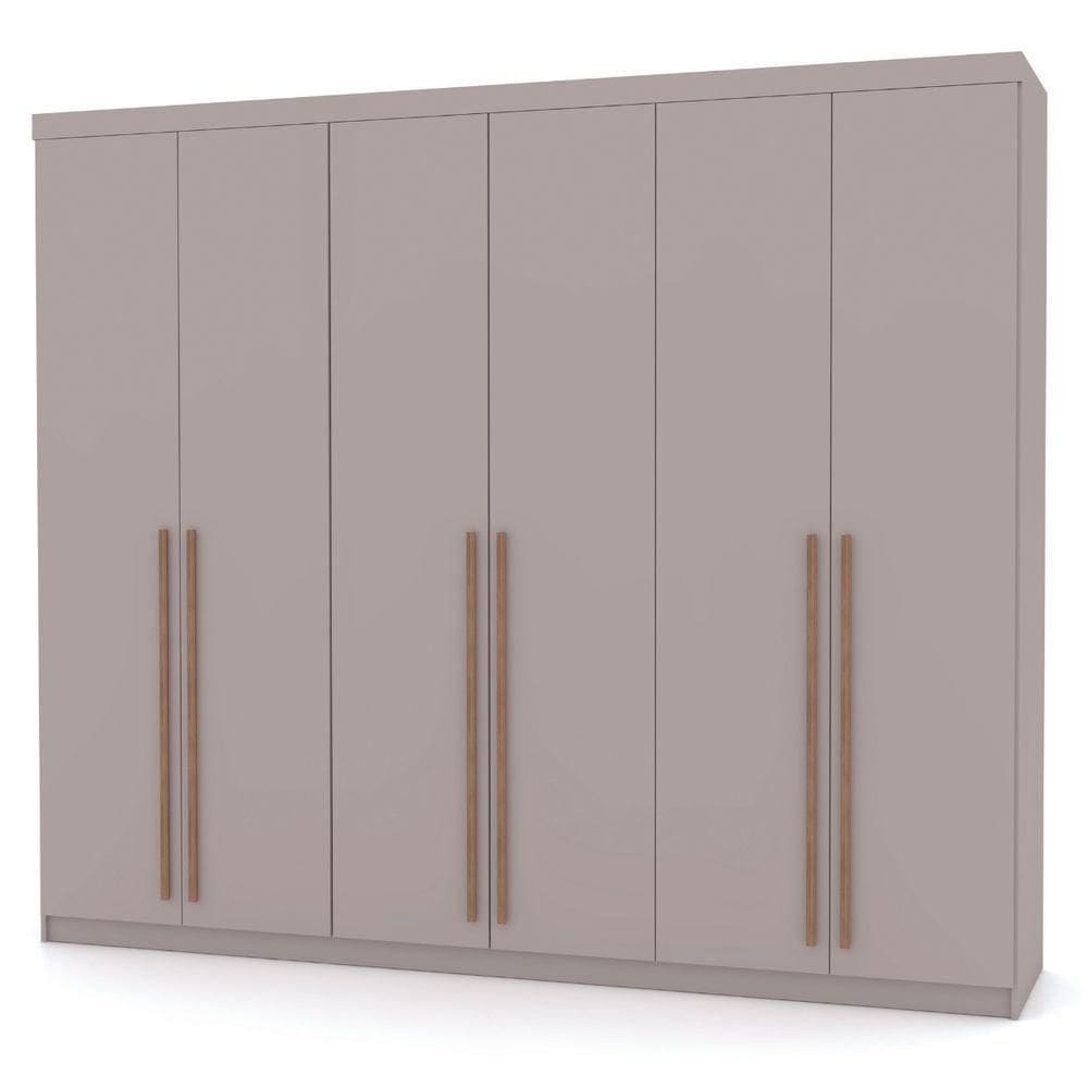 Guarda Roupa Com 6 Portas E 3 Gavetas Sevilha Fendi