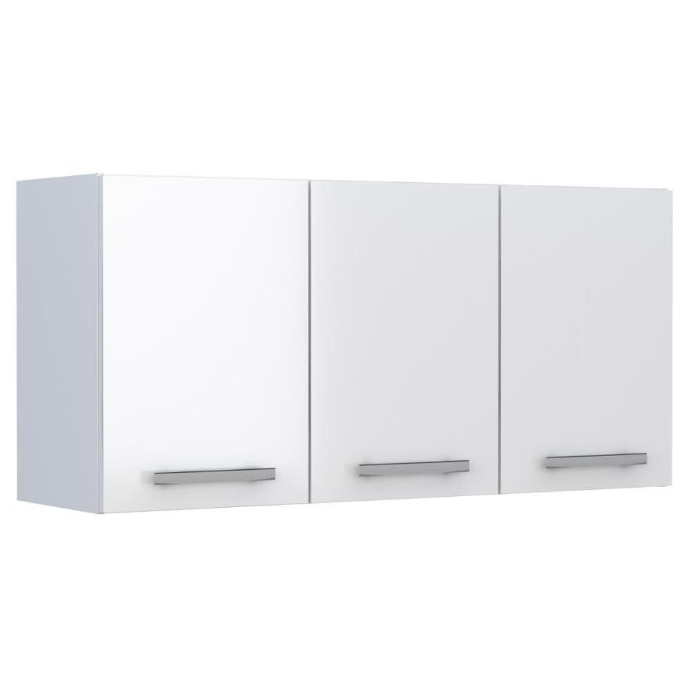 Armário Aéreo Com 3 Porta Araci Branco