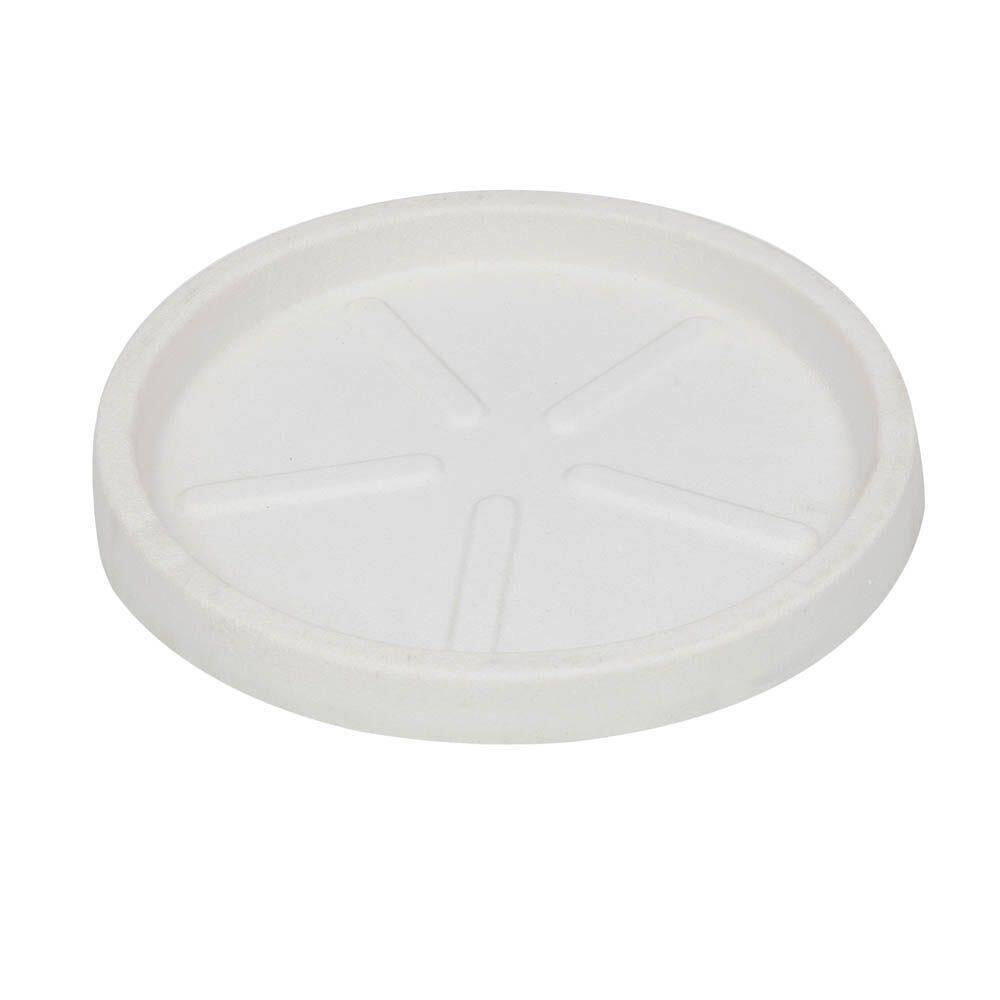 Base Redonda 36 X 3 Cm Cor 06 - Branco Sólido