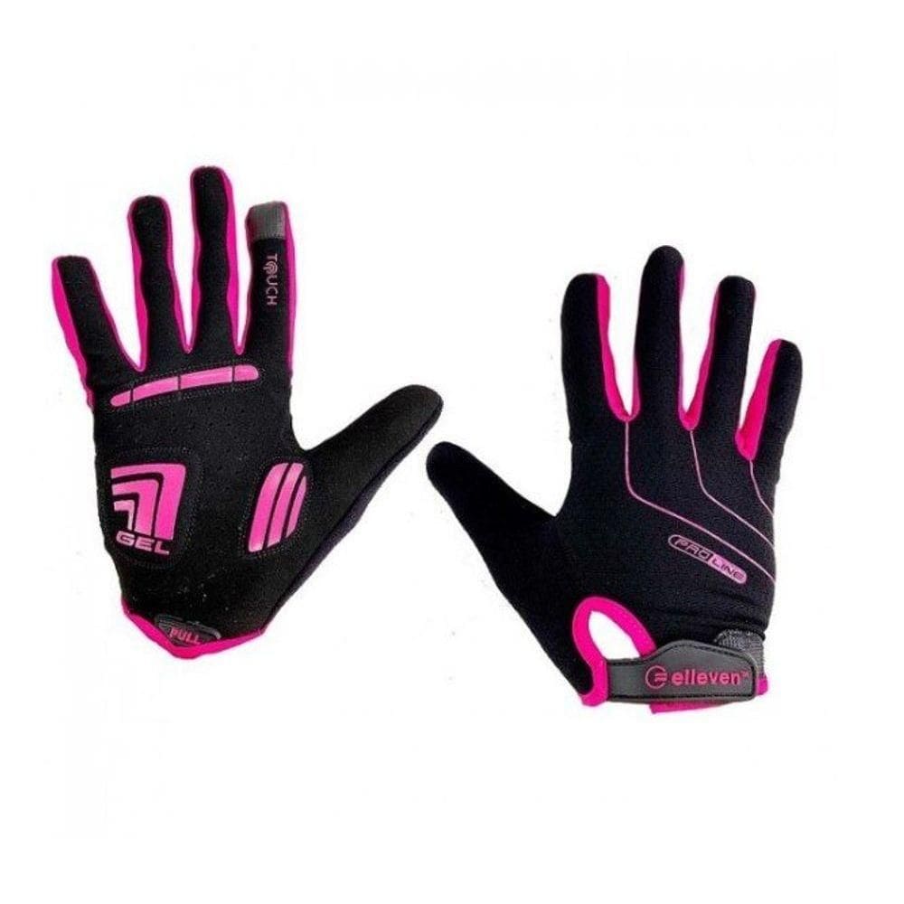 Luva Elleven Longa Preto Rosa M