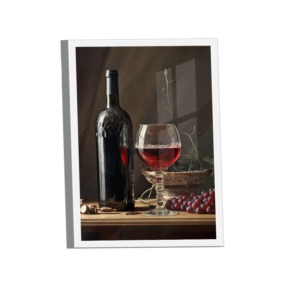 Quadro Vinho Artesanal -- Br Artes