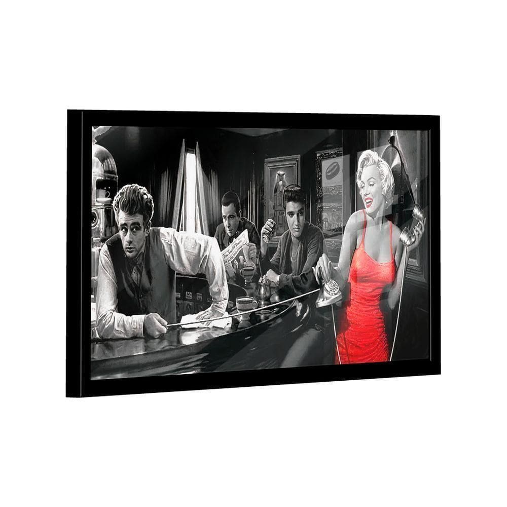 Quadro Marilyn Red Dress -- Br Artes