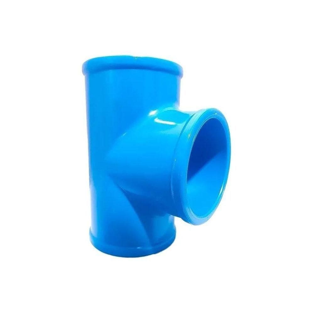Te 75mm X 50mm Reduçao Soldavel Pvc Amanco