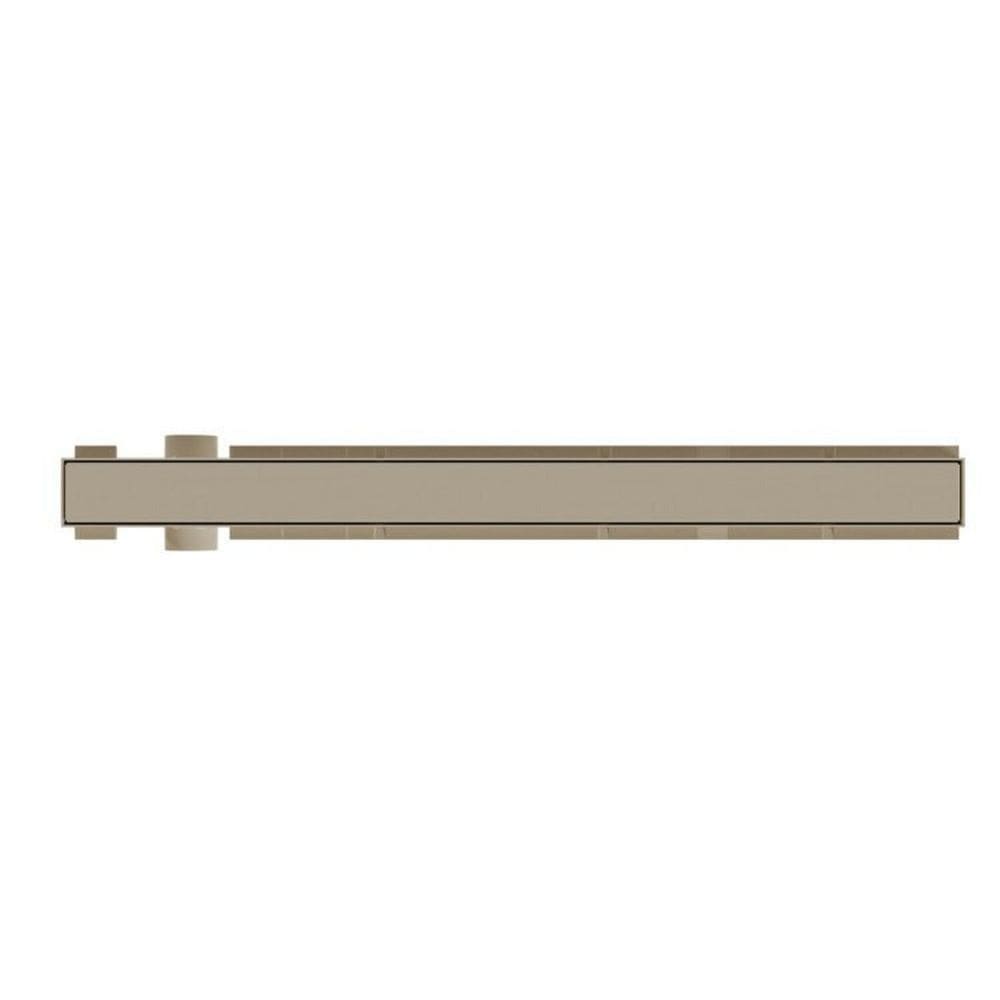 Kit 5 Ralo Linear com Tampa Cega 70 cm Astra Bege