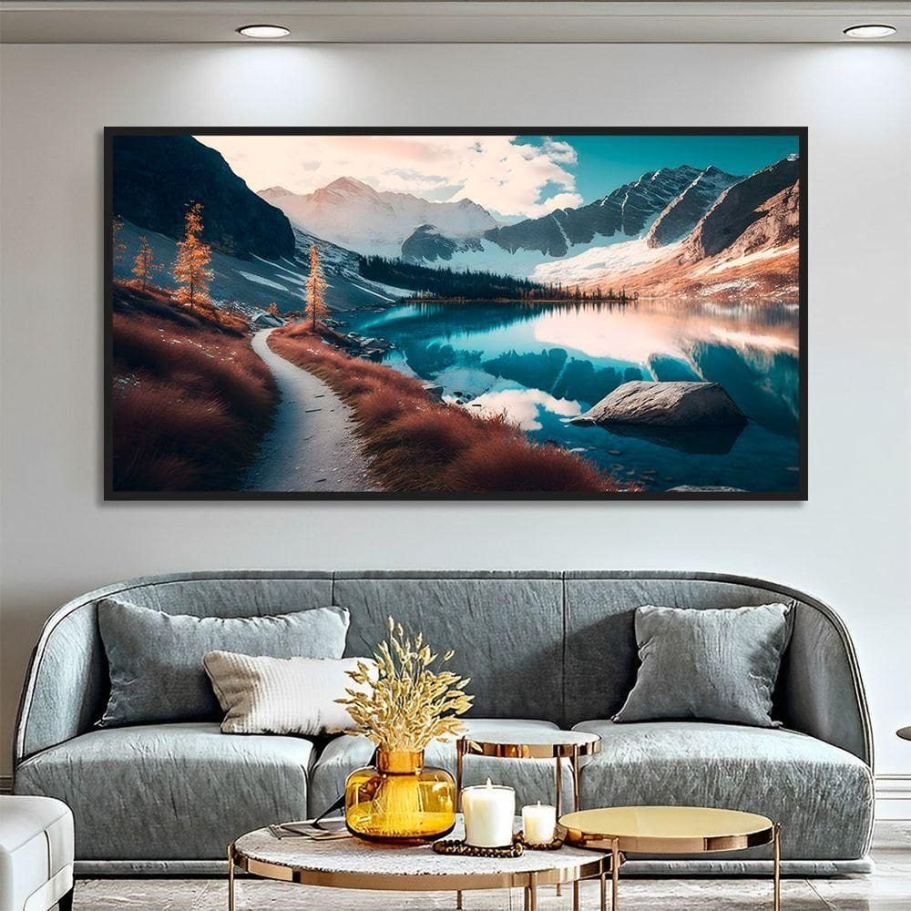 Quadro Alpes Italianos -- Br Artes