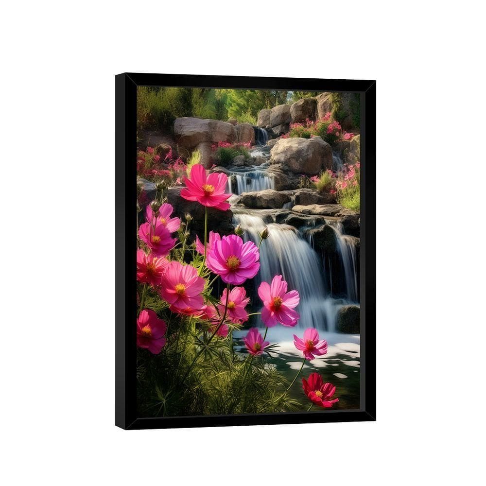 Quadro Cachoeira Das Flores -- Br Artes