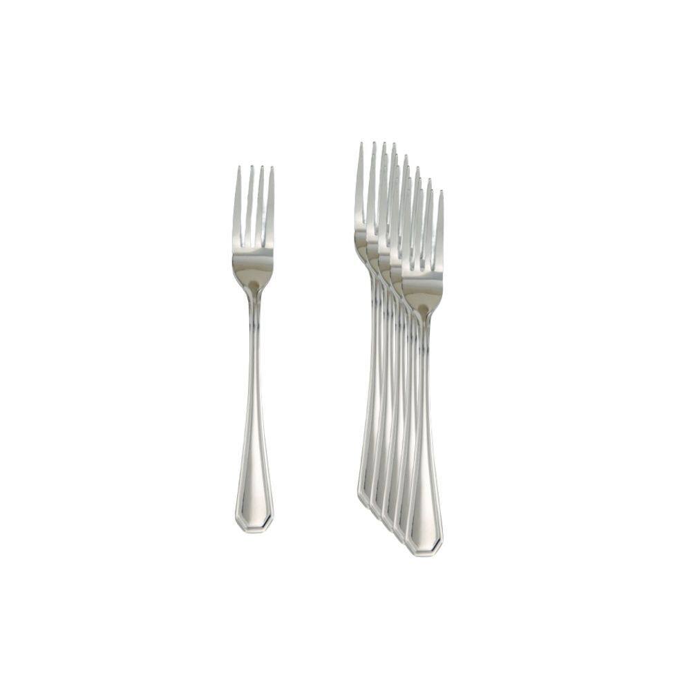 Kit Garfo Em Inox De Mesa Atenas 6 Peças - Ad