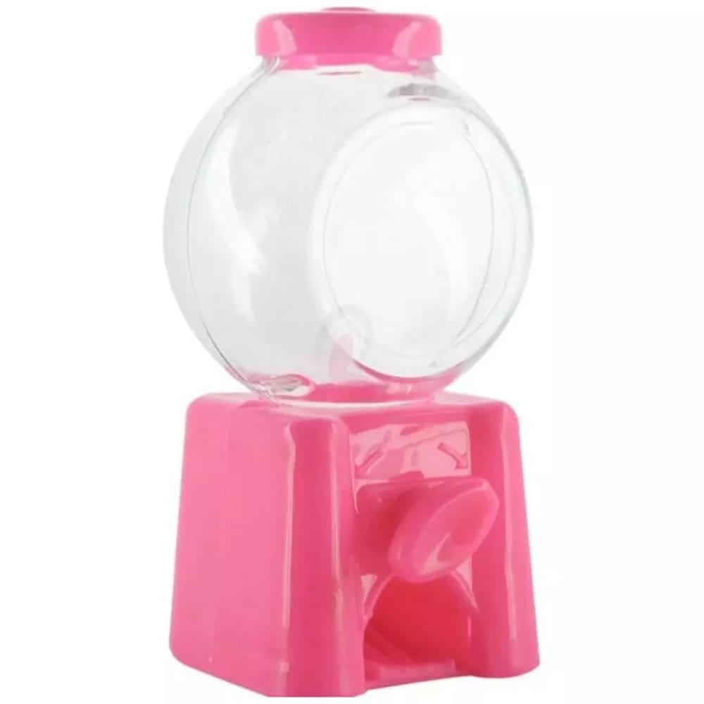 Baleiro de Plástico Candy Machine 10cm Rosa Pink ( Pacote c\ 10 unidades) Decoração / Lembrancinha