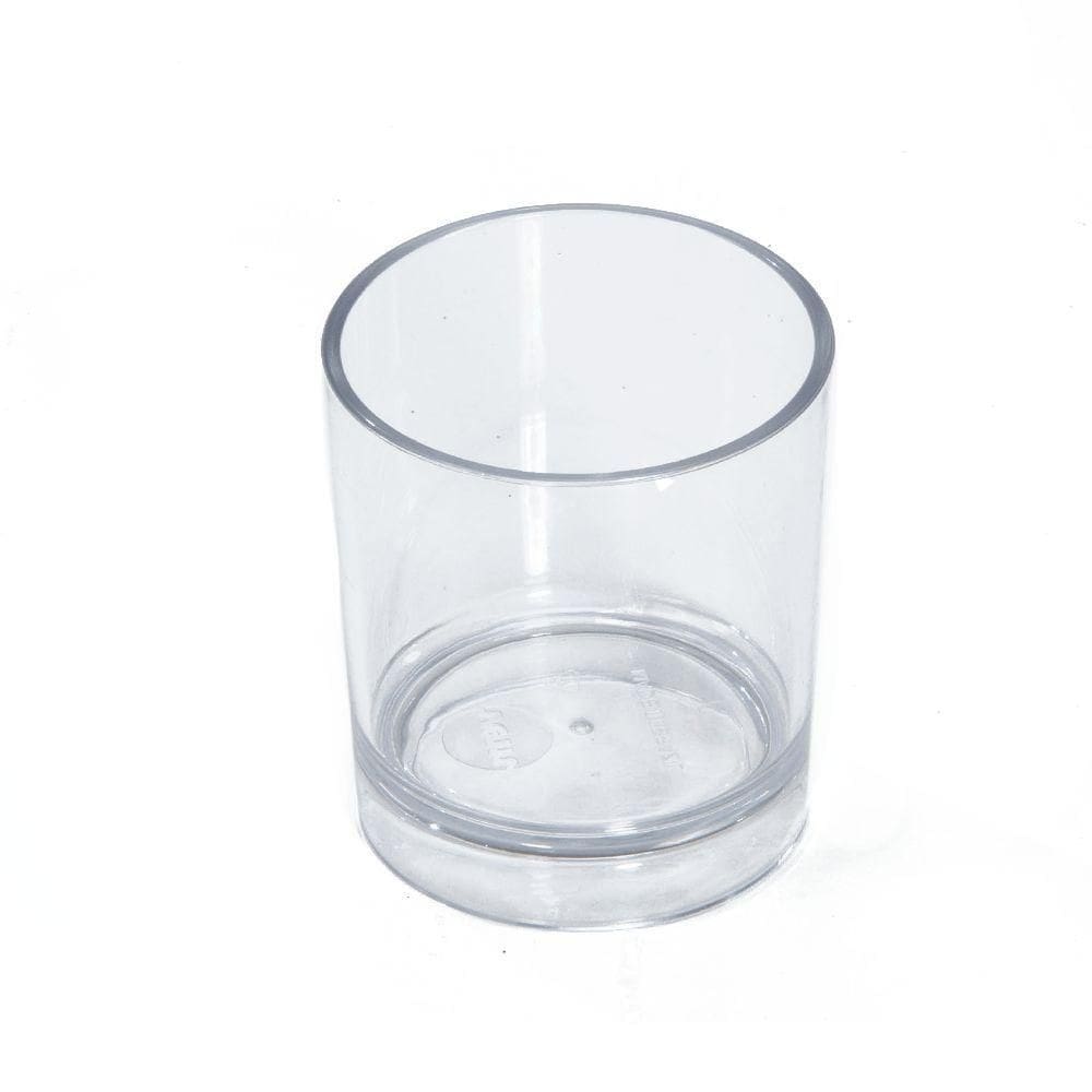 Copo De Whisky 300ml Natural Em Policarbonato Linha Salut Vem