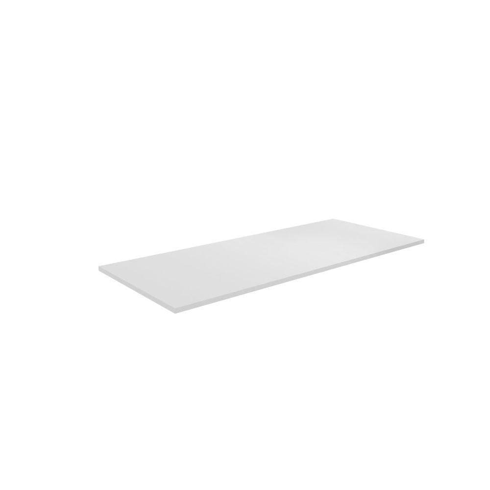Tampo Para Balcão Mesa De Cozinha 120 Cm Em Mdp Branco