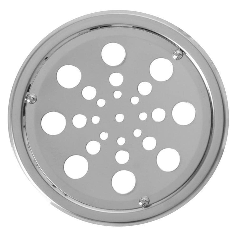 Kit 7 Grelha Redonda em Aço Inox com Caixilho ø15cm Astra Cromado