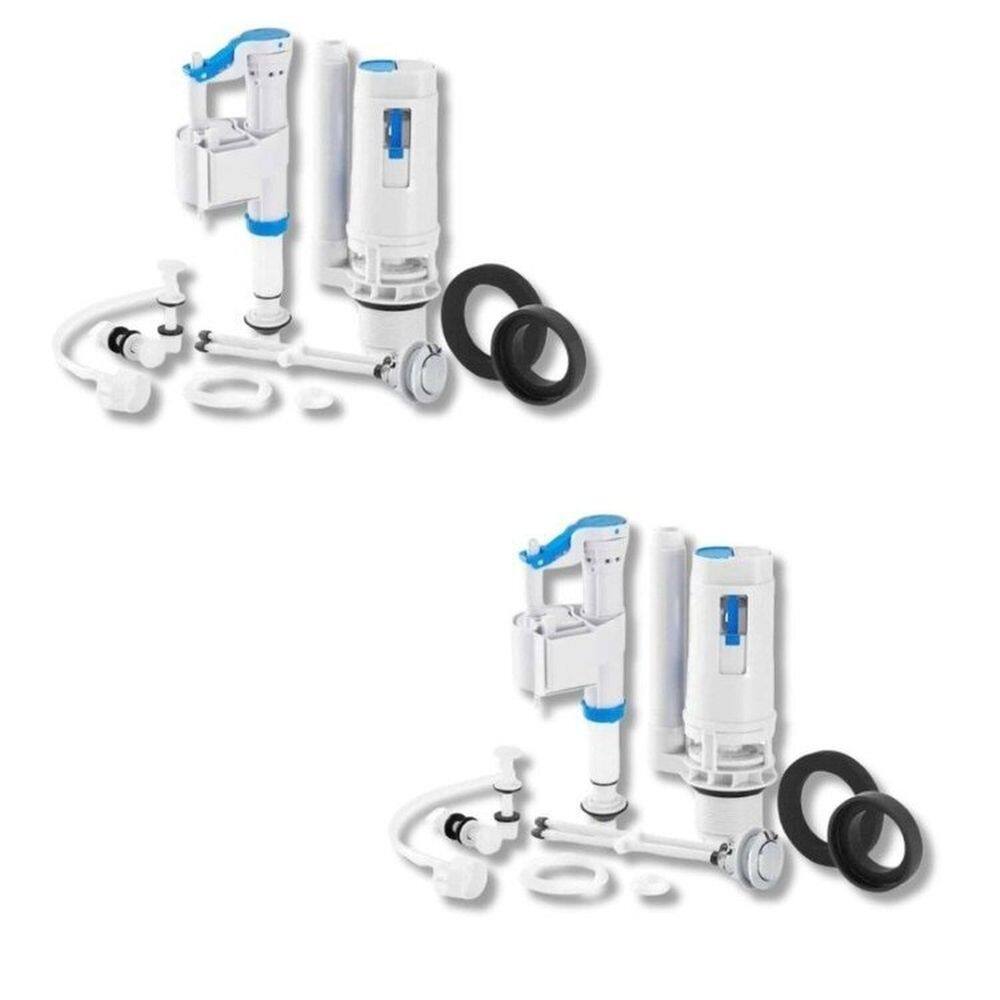Kit 2 Suporte Articulado para Ducha Manual Roca Branco
