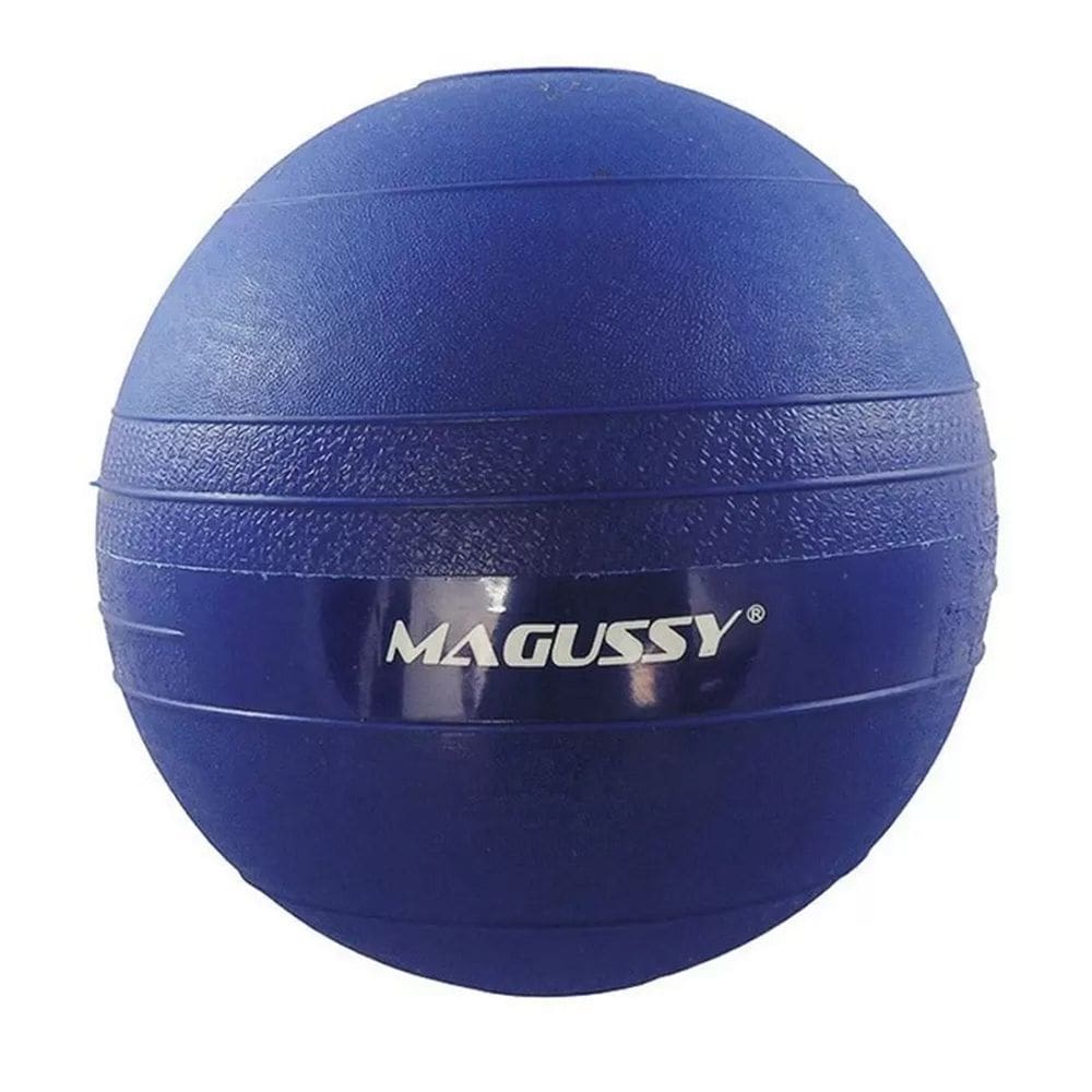 Bola Medicine Magussy Borracha 4Kg Azul