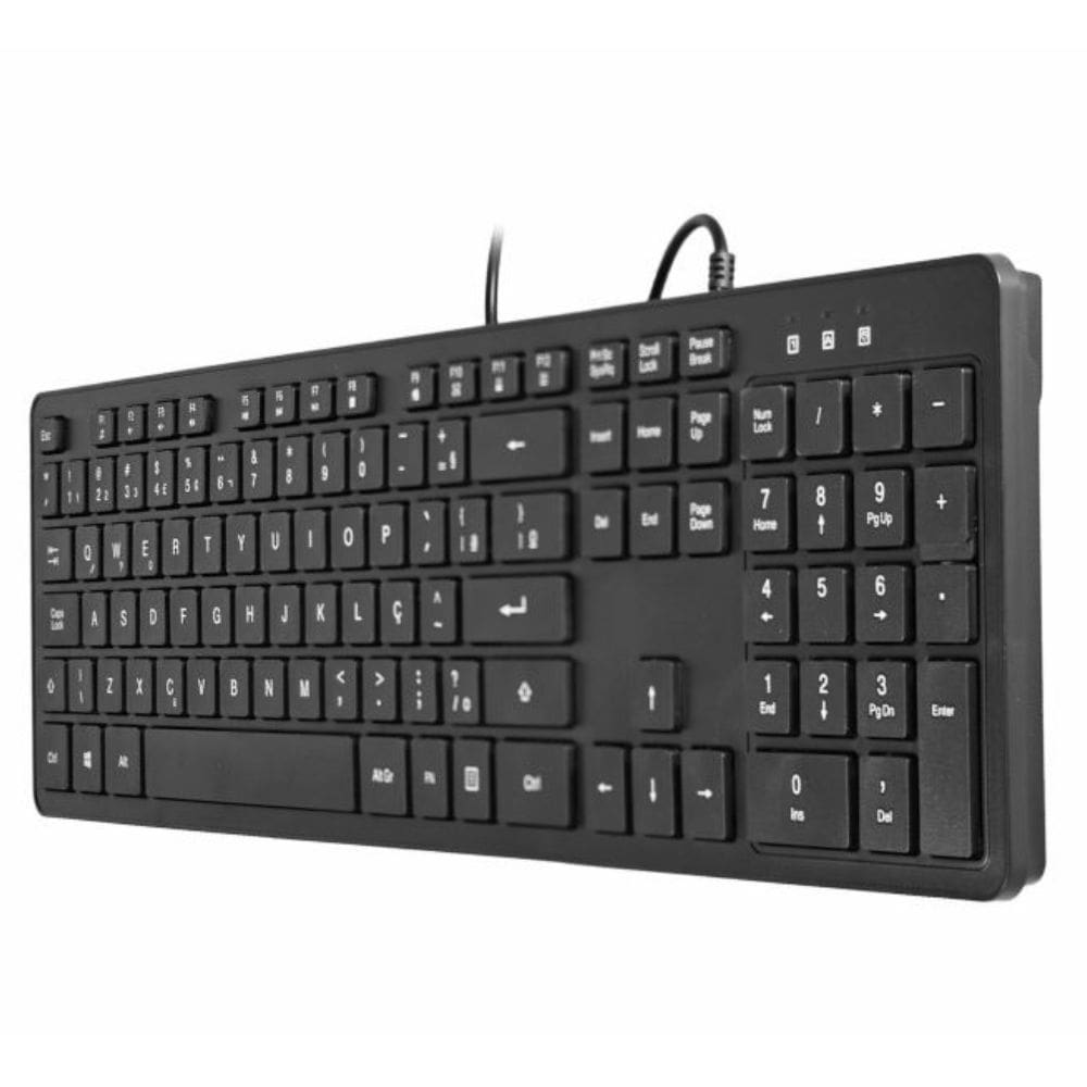 Teclado multimídia KM-WF28