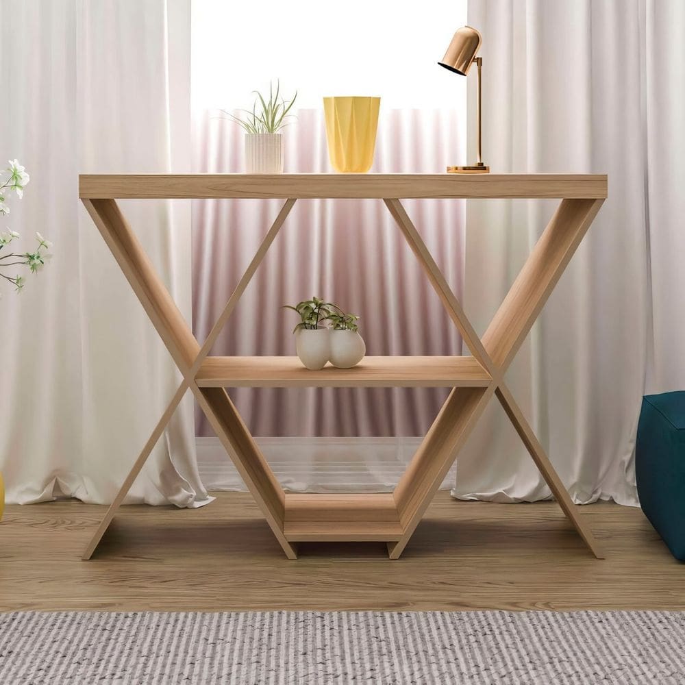 Aparador Decorativo Estrela Com Nichos