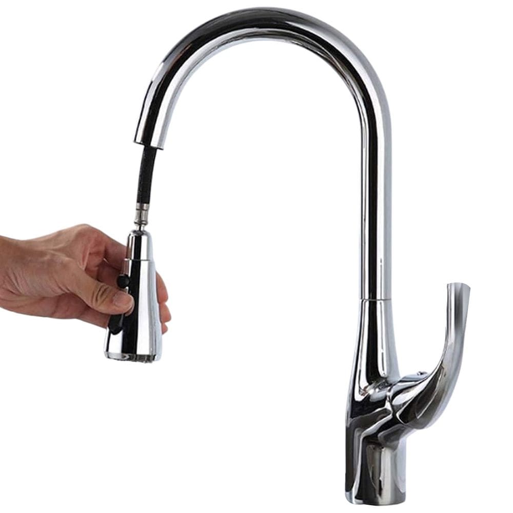Torneira Cozinha Courmet Extensivel Pia Luxo Bancada Moderna Sofisticada Monocomando