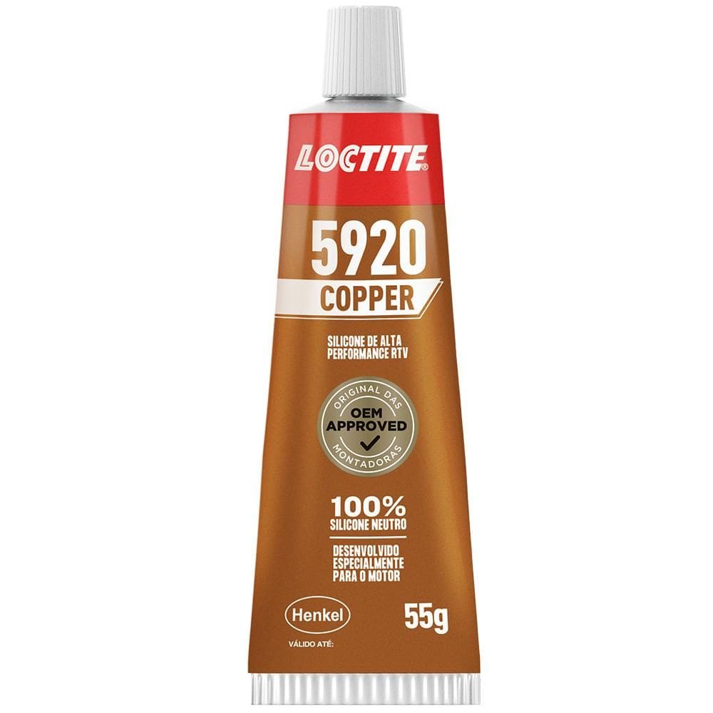 Silicone Alta Temperatura Loctite 5920 Ultra Copper 55g