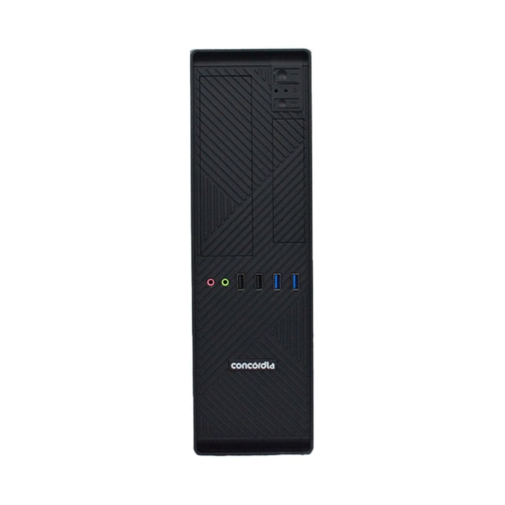 Computador SFF Concórdia Processador Core I3 10100 Memória 4GB DDR4 SSD 256GB Windows 11 Pro