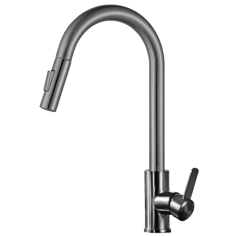 Torneira Extensivel Gourmet Cozinha Pia Mesa Bancada Ducha Articulada 2 Jatos Monocomando Agua Quente Fria Moderno Sofisticado