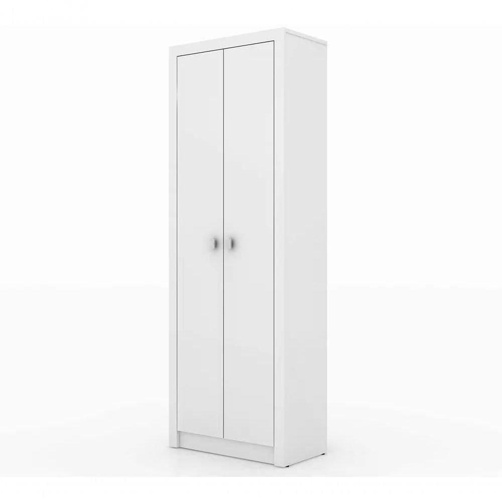 Armário 02 Portas Para Escritório Me4105 Branco Branco