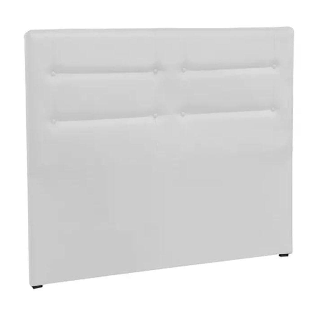 Cabeceira Casal 140Cm Isis Corano Branco Id Corano Branco