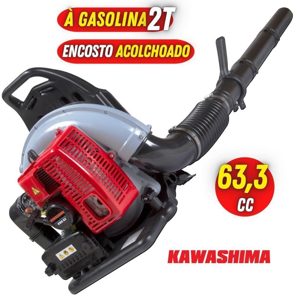 Soprador Ar Kawashima Kwb63 à Gasolina 63,3cc Costal
