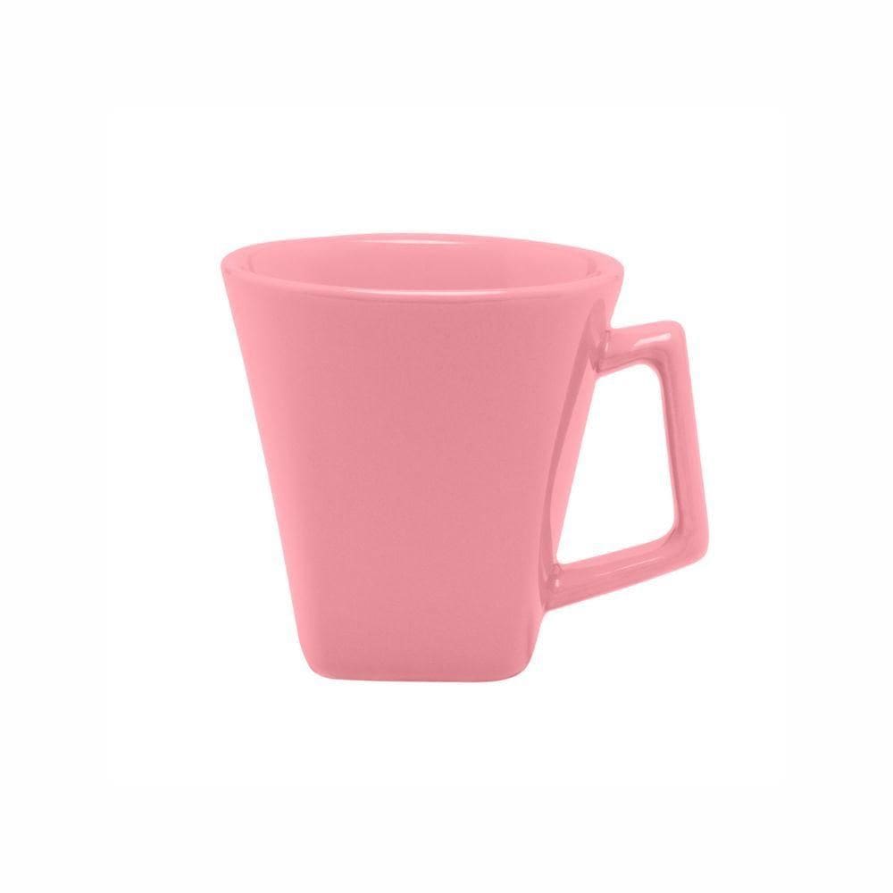 Caneca Em Cerâmica Quartier 270ml Oxford Rosa
