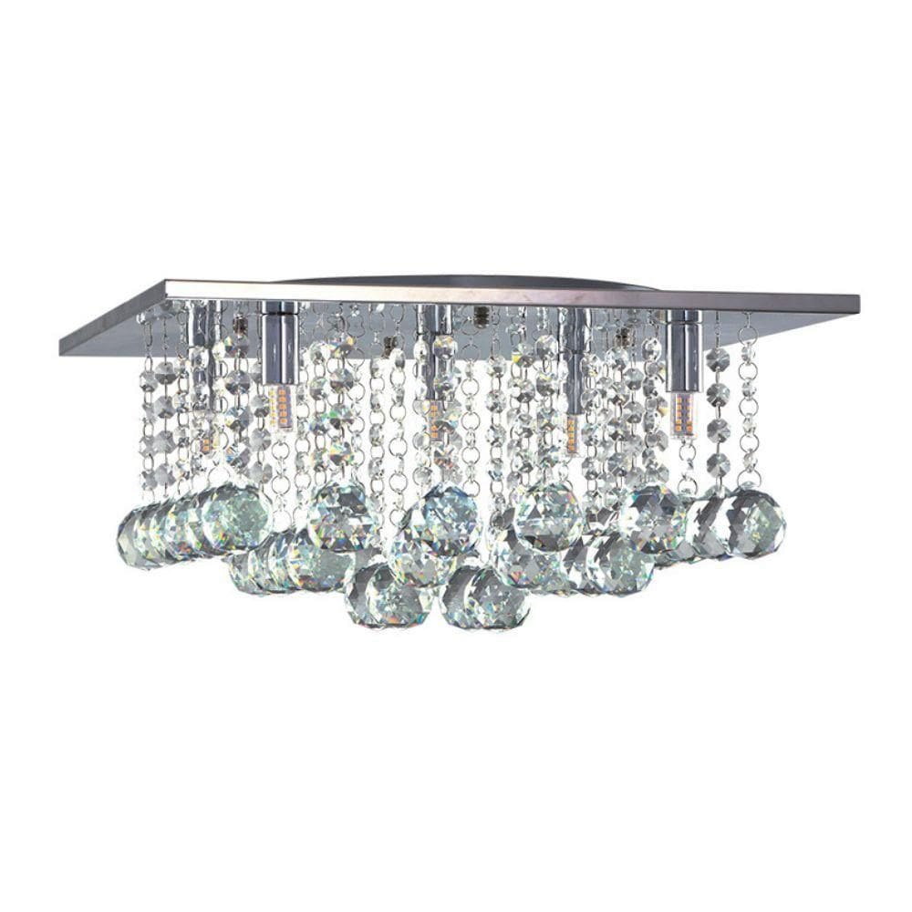 Lustre Pendente Taschibra Trends Quadrado Bivolt
