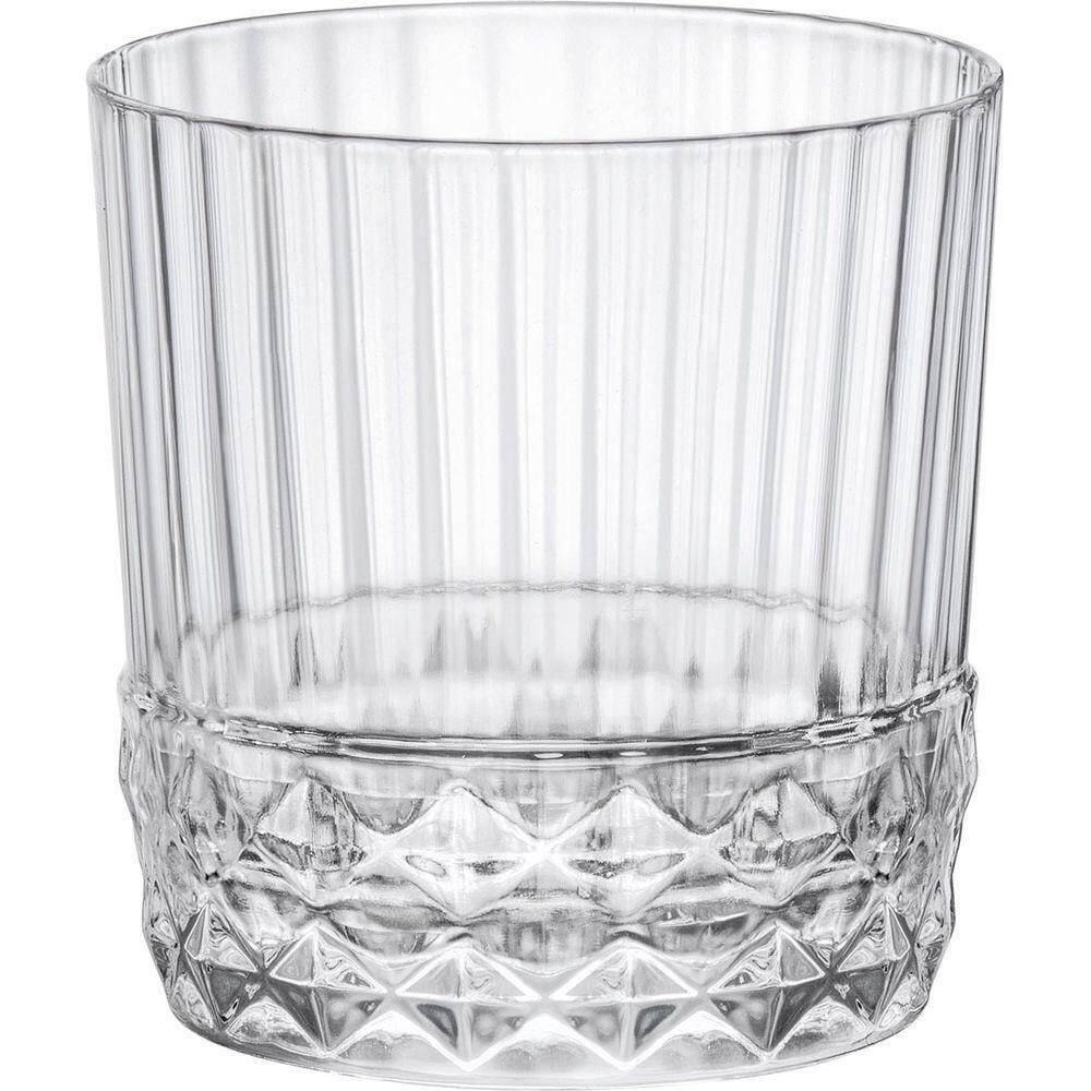 Bormioli Rocco America `20s Copo Uísque 9x9x9cm 350ml Vidro Transp 6pç