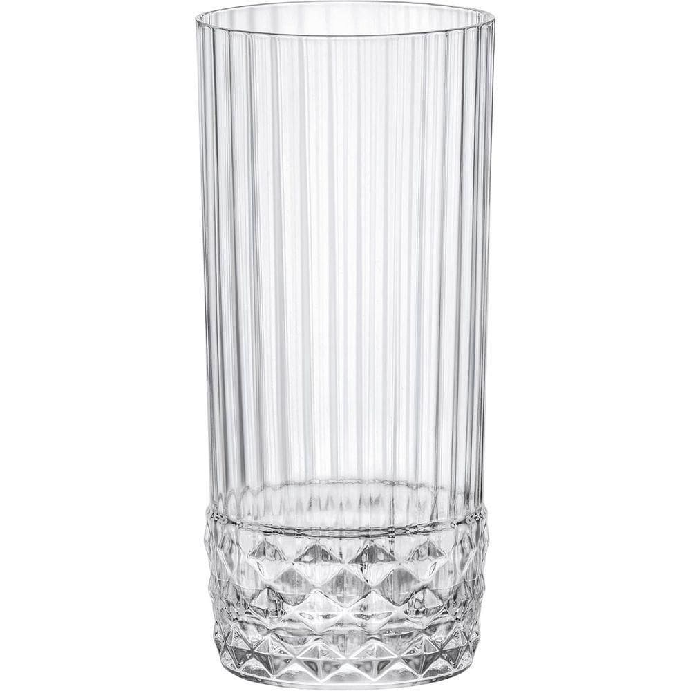 Bormioli Rocco America `20s Copo Long Drink 16x7x7cm 490ml Vidro Transp 6pç