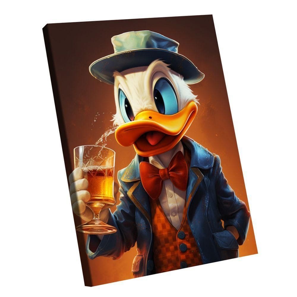 Quadro Donald Drinking -- Br Artes