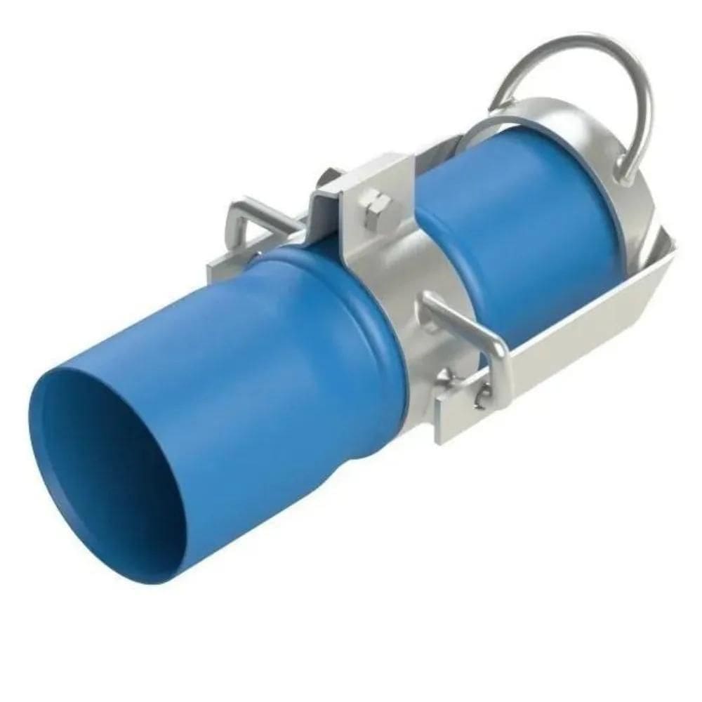 Ponta Macho Com Engate Metalico Ou Engate Sela Para Tubo De Pvc Asperbras Tamanho 150mm