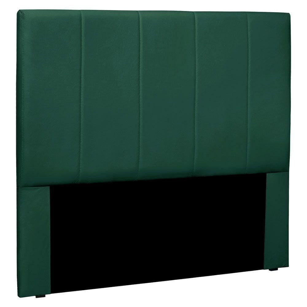 Cabeceira King 1,95m Ravenna Veludo - Pallazio Cor Verde Floresta