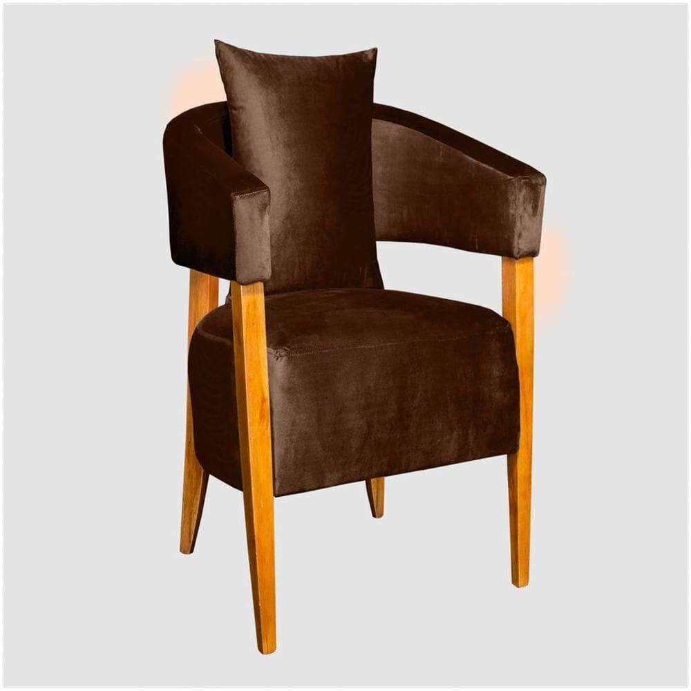 Poltrona Decorativa Valentina Luxo Dora Bela Cor 0120