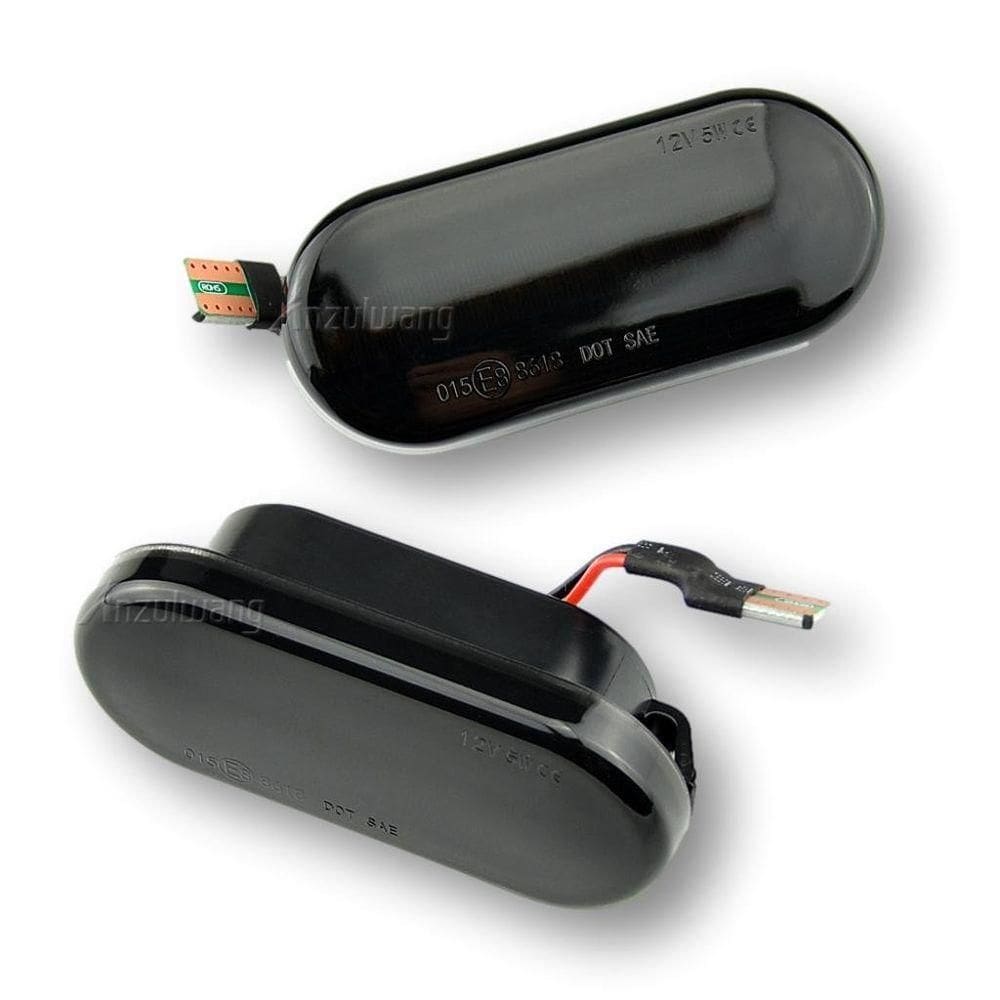 Par Seta Pisca Fume Led Sequencial Paralamas Vw Amarok Polo